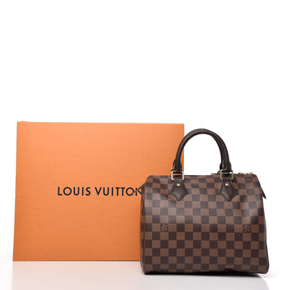 Louis Vuitton Damier Ebene Speedy 25 11 of 11