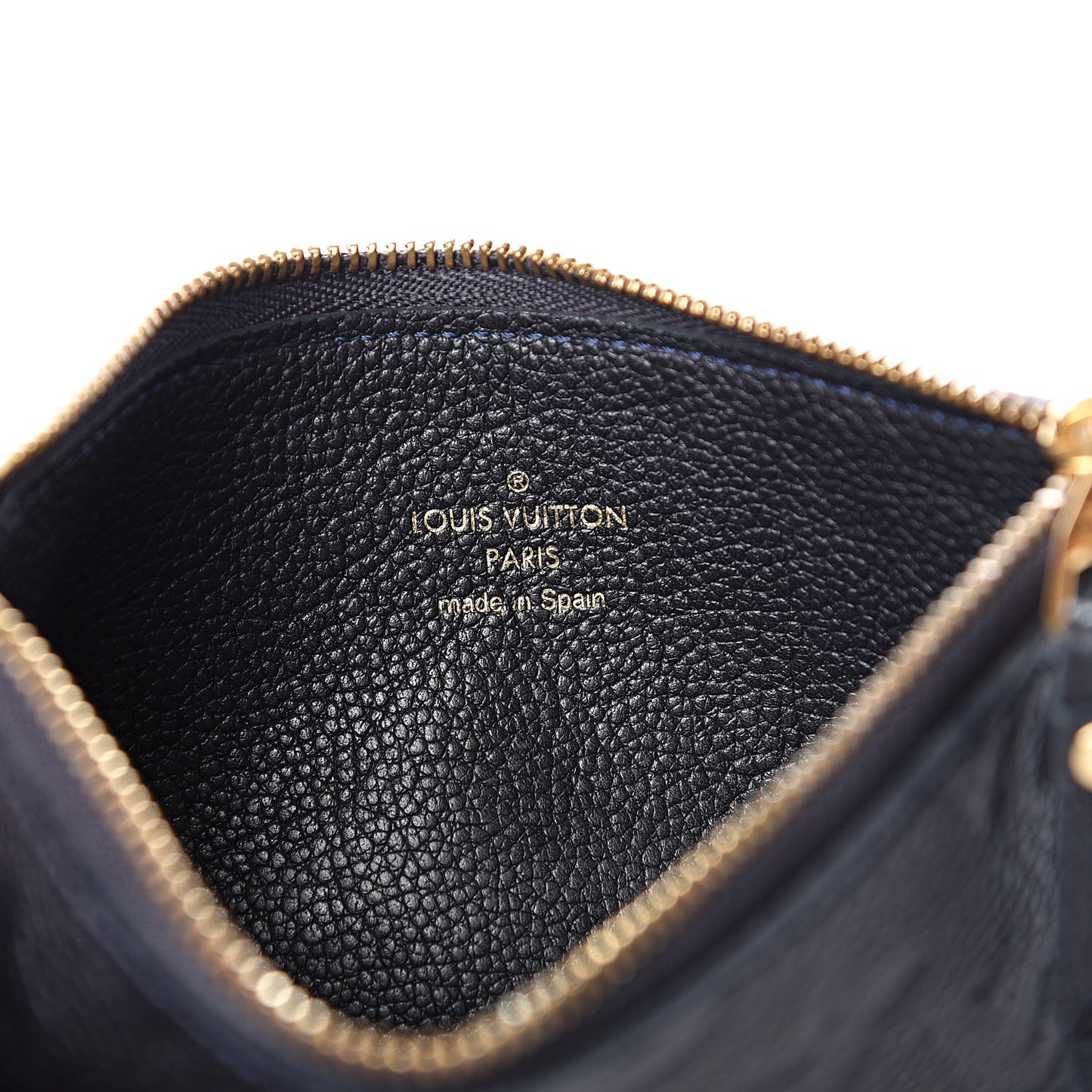Empreinte Felicie Chain Wallet Zippered Insert Black