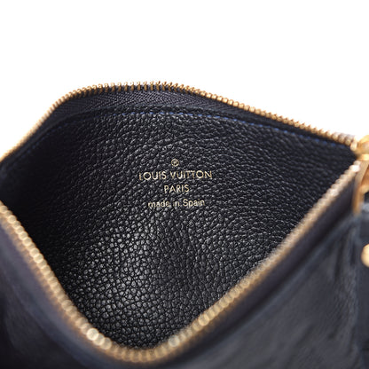 Louis Vuitton Empreinte Felicie Chain Wallet Zippered Insert Black 5 of 8