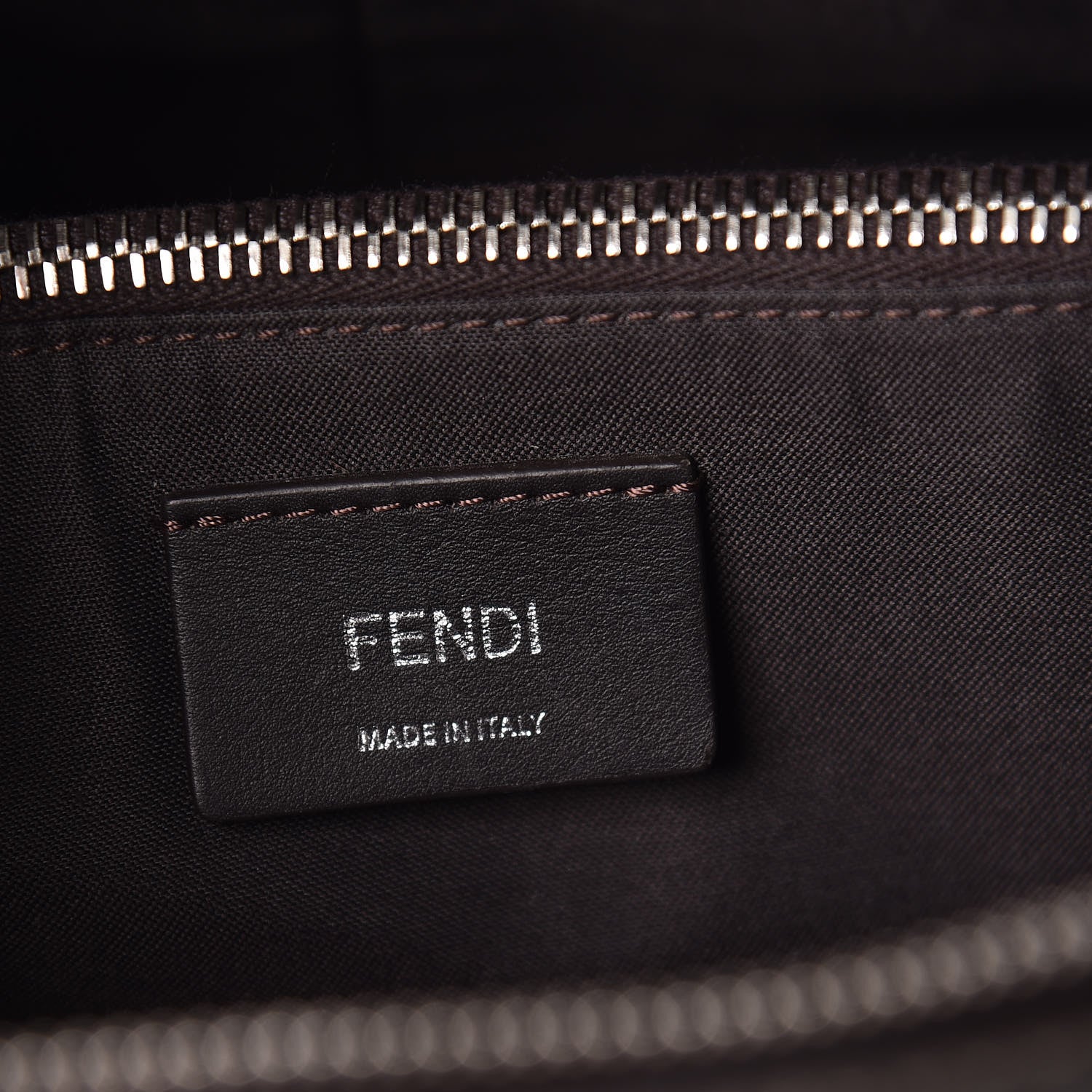 Fendi Vitello Dolce 4 Color Medium By The Way Boston Bag Carbone Grigio Polvere Multicolor 6 of 15