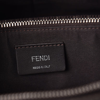 Fendi Vitello Dolce 4 Color Medium By The Way Boston Bag Carbone Grigio Polvere Multicolor 6 of 15