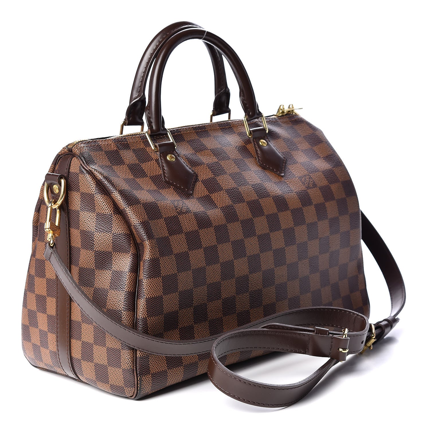 Louis Vuitton Damier Ebene Speedy Bandouliere 30 2 of 14