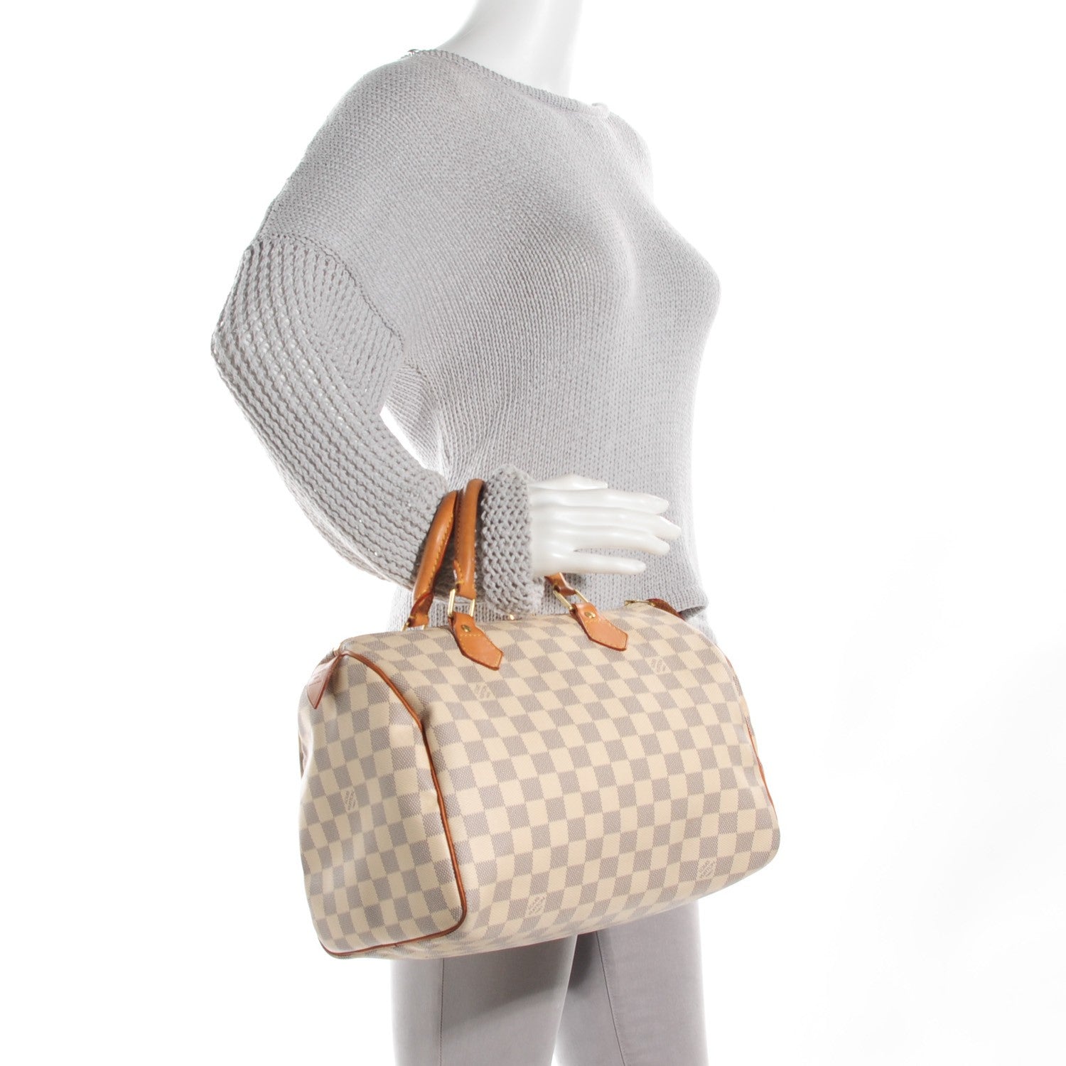 Louis Vuitton Damier Azur Speedy 30 2 of 7