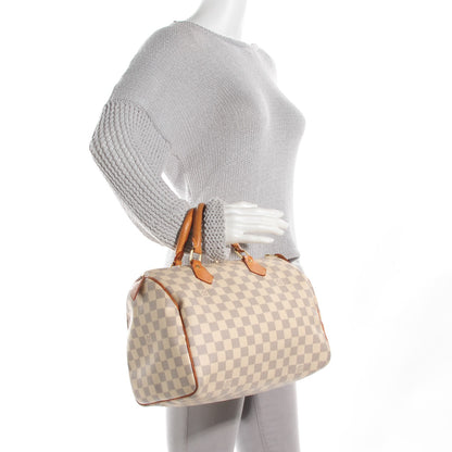 Louis Vuitton Damier Azur Speedy 30 2 of 7