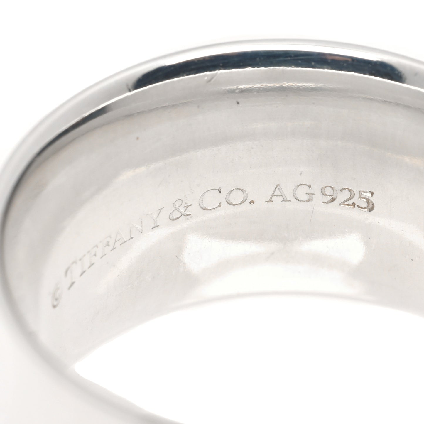 Sterling Silver Wide 1837 Ring 53 6.25