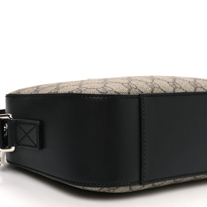 Gucci GG Supreme Monogram Camera Bag Beige Black 9 of 13