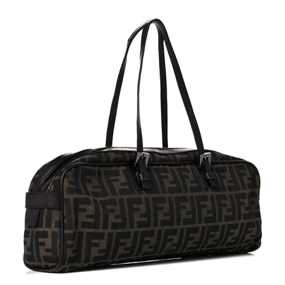 Fendi Zucca Buckle Tote Tobacco 2 of 27