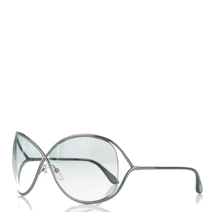 Tom Ford Miranda Crossover Sunglasses TF130 Gunmetal 1 of 5