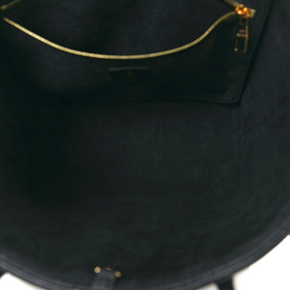 Louis Vuitton Empreinte Monogram Giant Neverfull MM Black Beige 6 of 10