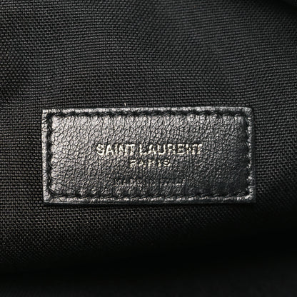 Saint Laurent Corduroy Leopard Print Belt Bag Beige Black 6 of 9