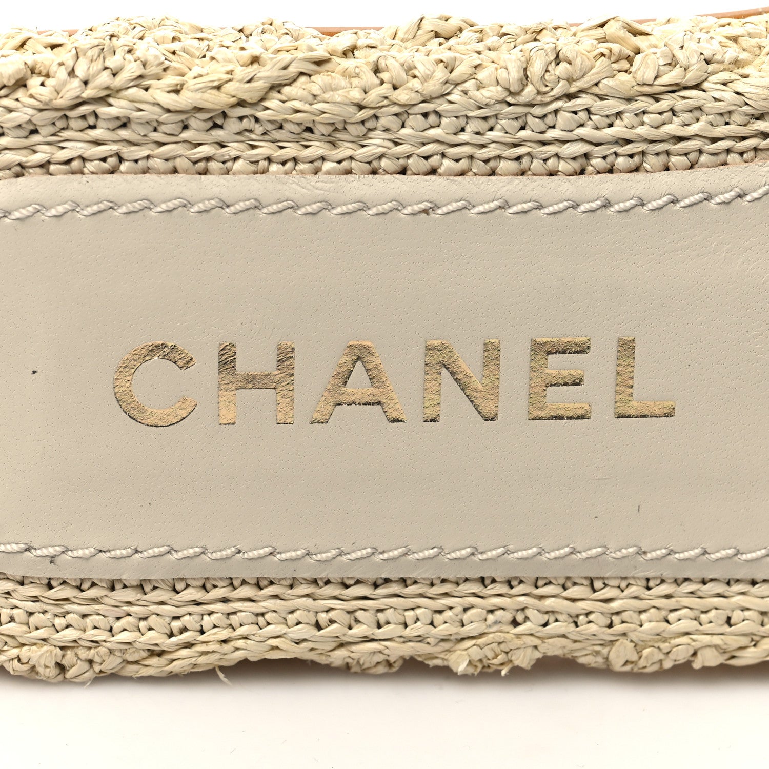 Chanel Braided Cord CC Mules 40 Light Beige 8 of 8