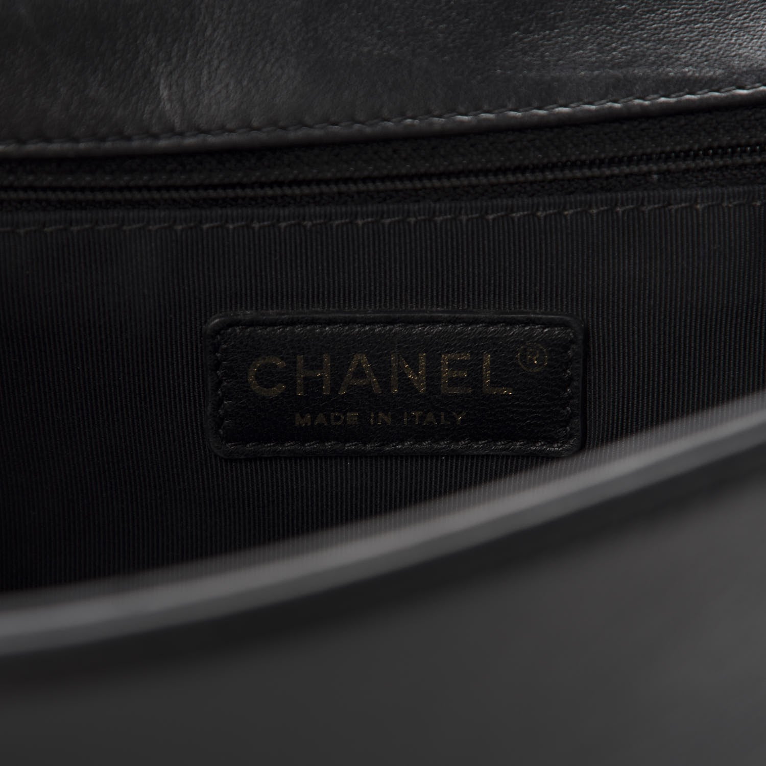 Chanel Lambskin Quilted New Medium Boy Flap Black 11 of 13