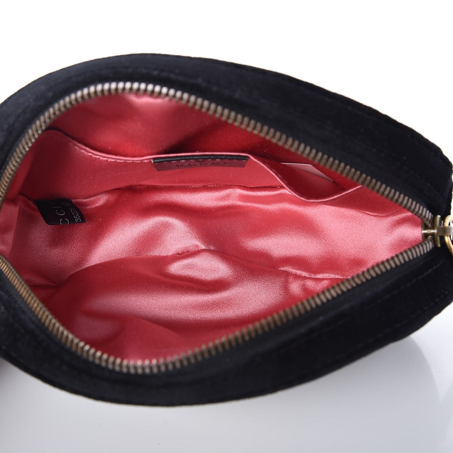 Velvet Matelasse GG Marmont Belt Bag 85 34 Black