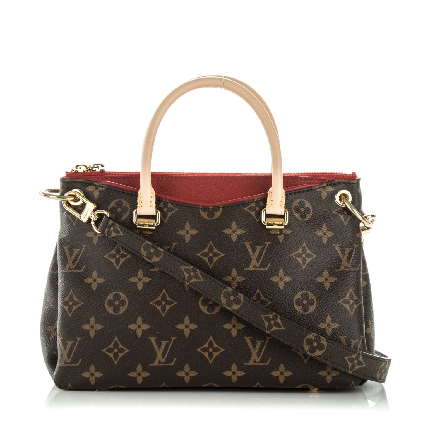 Monogram Pallas BB Cherry