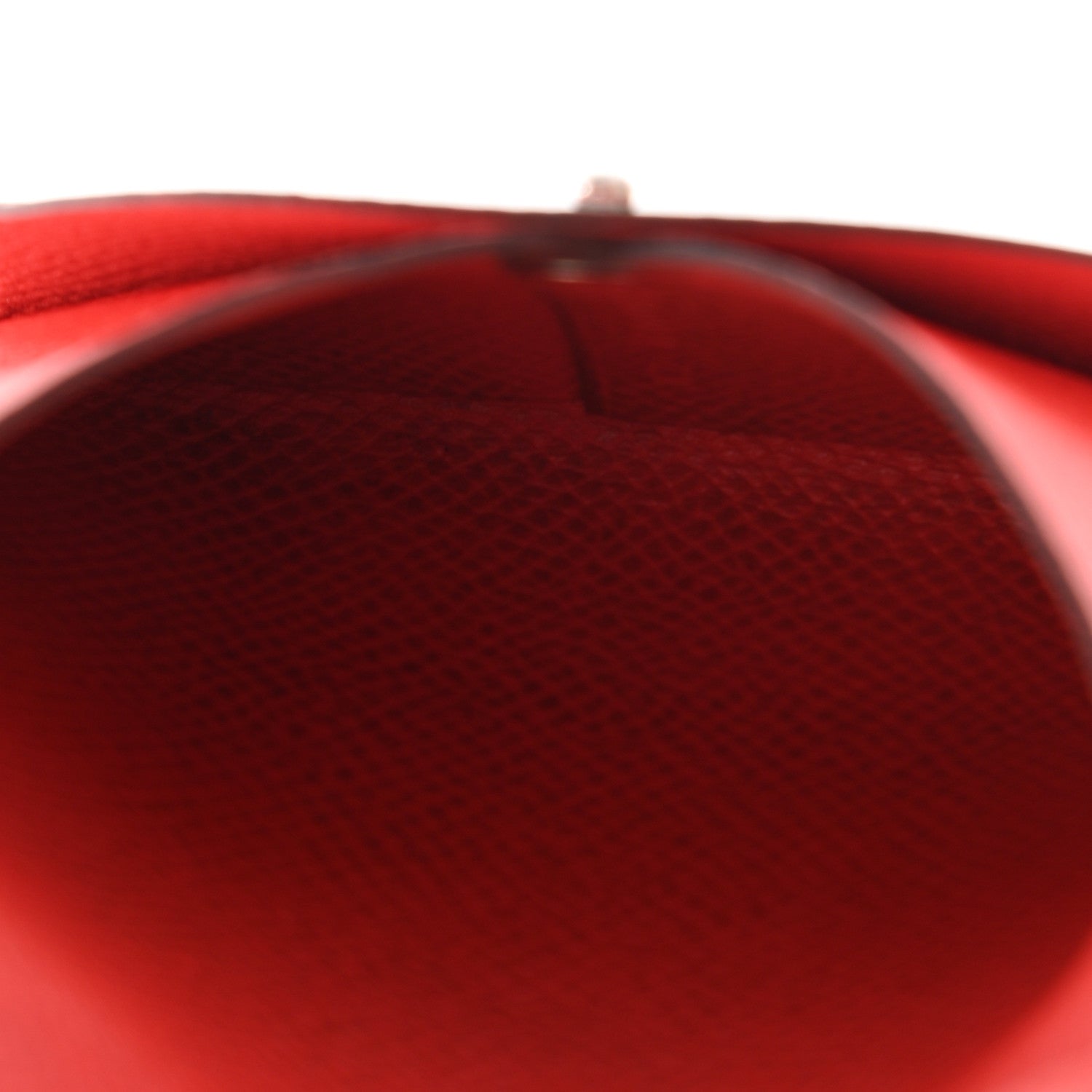 Hermes Epsom Bastia Coin Purse Rouge De Coeur 5 of 9