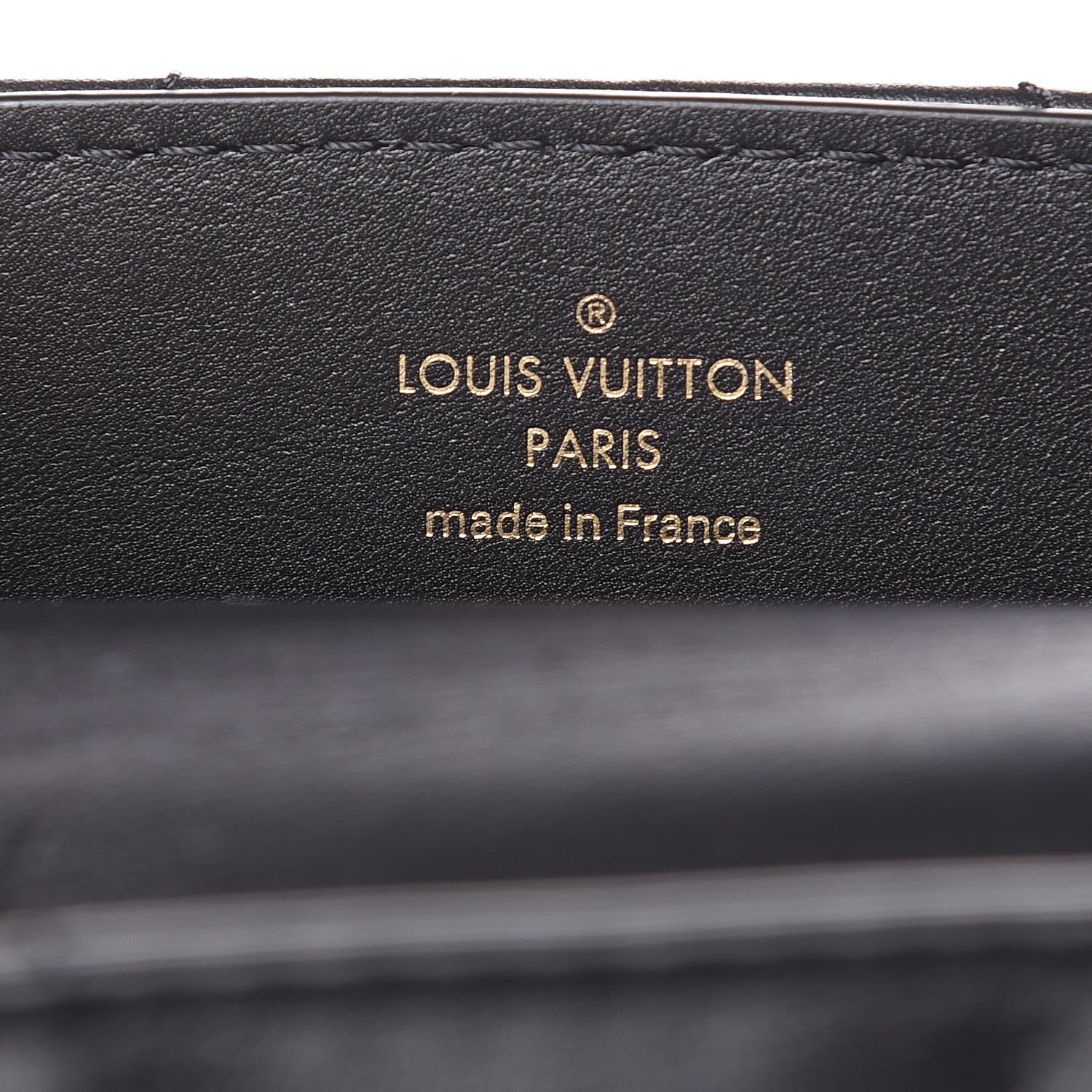 Louis Vuitton Calfskin New Wave Chain Tote Black 6 of 11