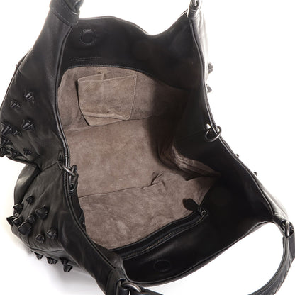 Bottega Veneta Nappa Medium Campana Knot Hobo Nero Black 5 of 8