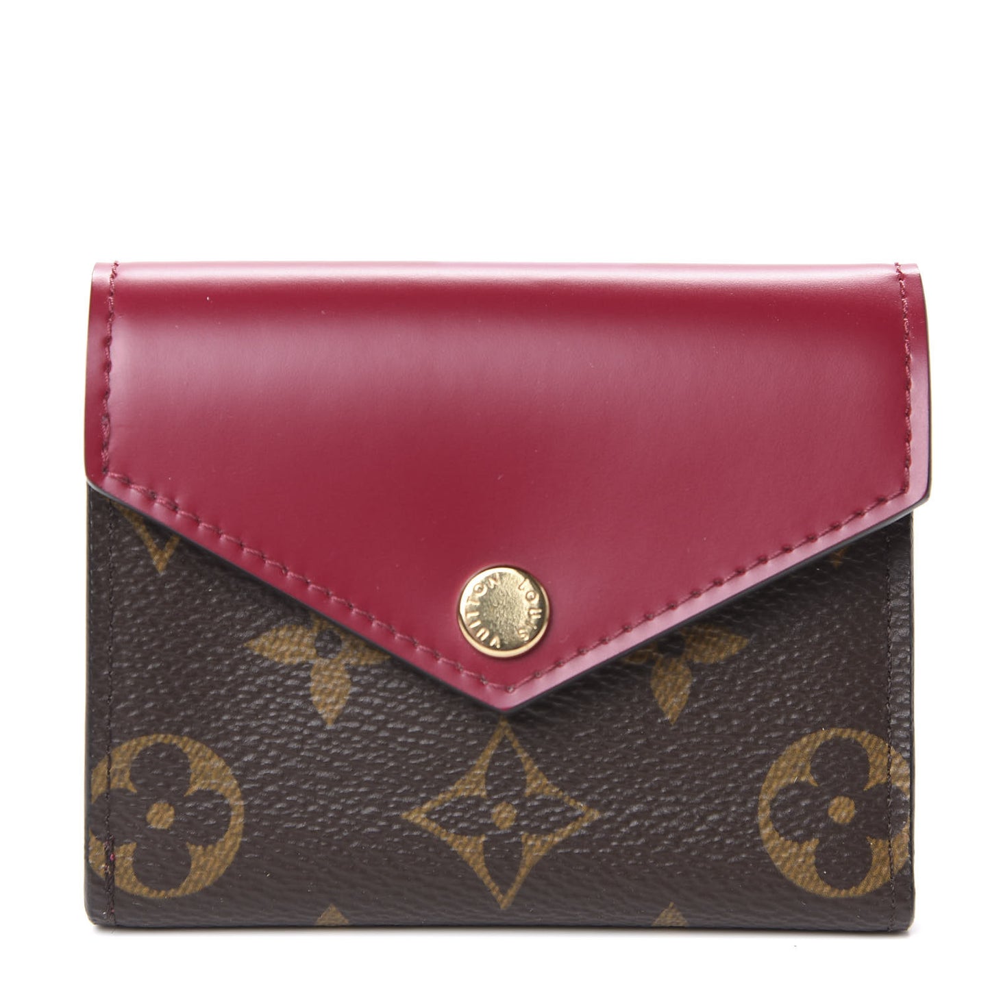 Monogram Zoe Wallet Fuchsia
