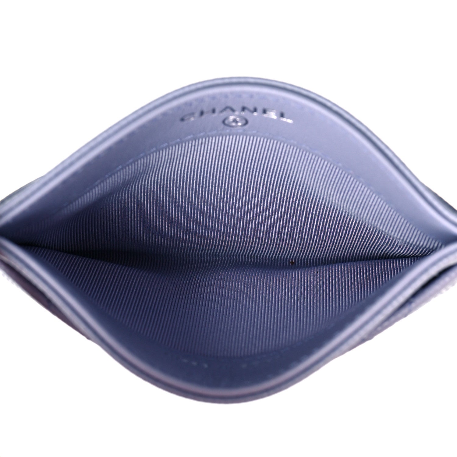 Chanel Caviar Quilted Card Holder Light Purple 5 of 10