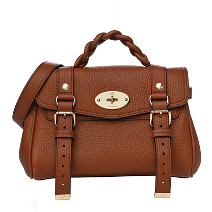 Mulberry Heavy Grain Mini Alexa Chestnut 1 of 12