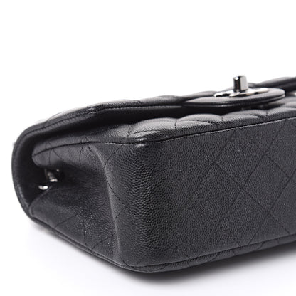 Chanel Iridescent Caviar Quilted Mini Rectangular Flap Black 5 of 11