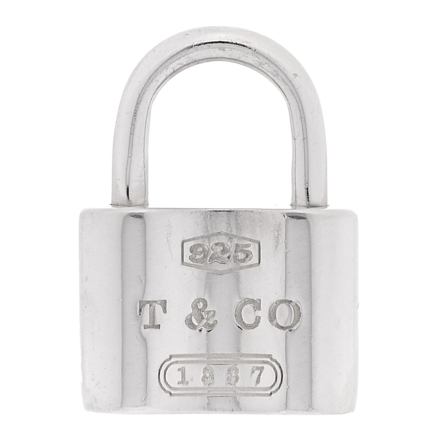 Sterling Silver 1837 Lock Charm