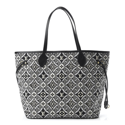 Louis Vuitton Jacquard Since 1854 Neverfull MM Grey 1 of 11