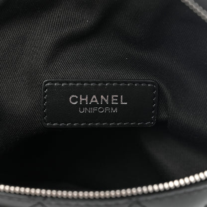 Chanel Calfskin Quilted Waist Belt Bag Black 6 of 11