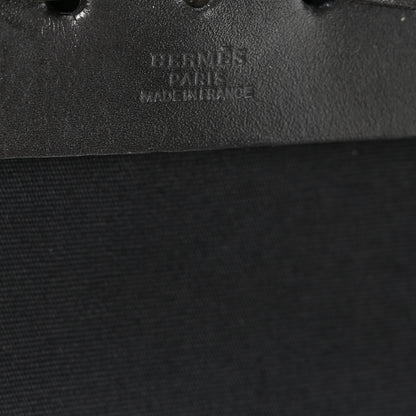 Hermes Toile Vache Calfskin Herbag 30 PM Backpack Black 6 of 10