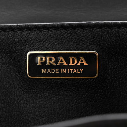 Prada City Calf Saffiano Cahier Bag Black 6 of 10