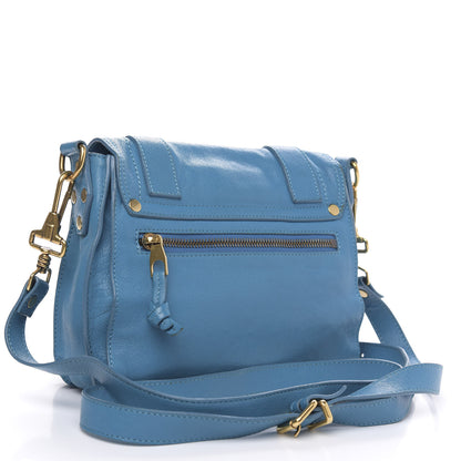 Proenza Schouler Lambskin PS1 Mini Pouch Messenger Bag Oahu 3 of 10