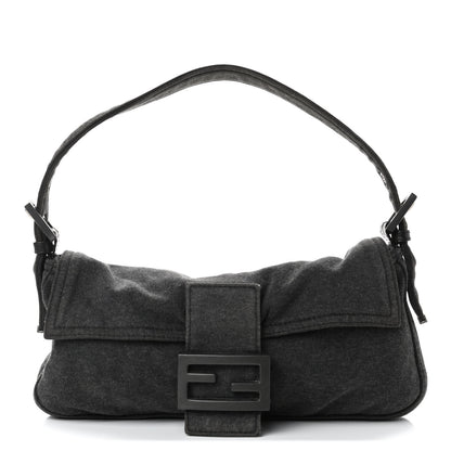 Fendi Jersey Baguette Grey 1 of 12