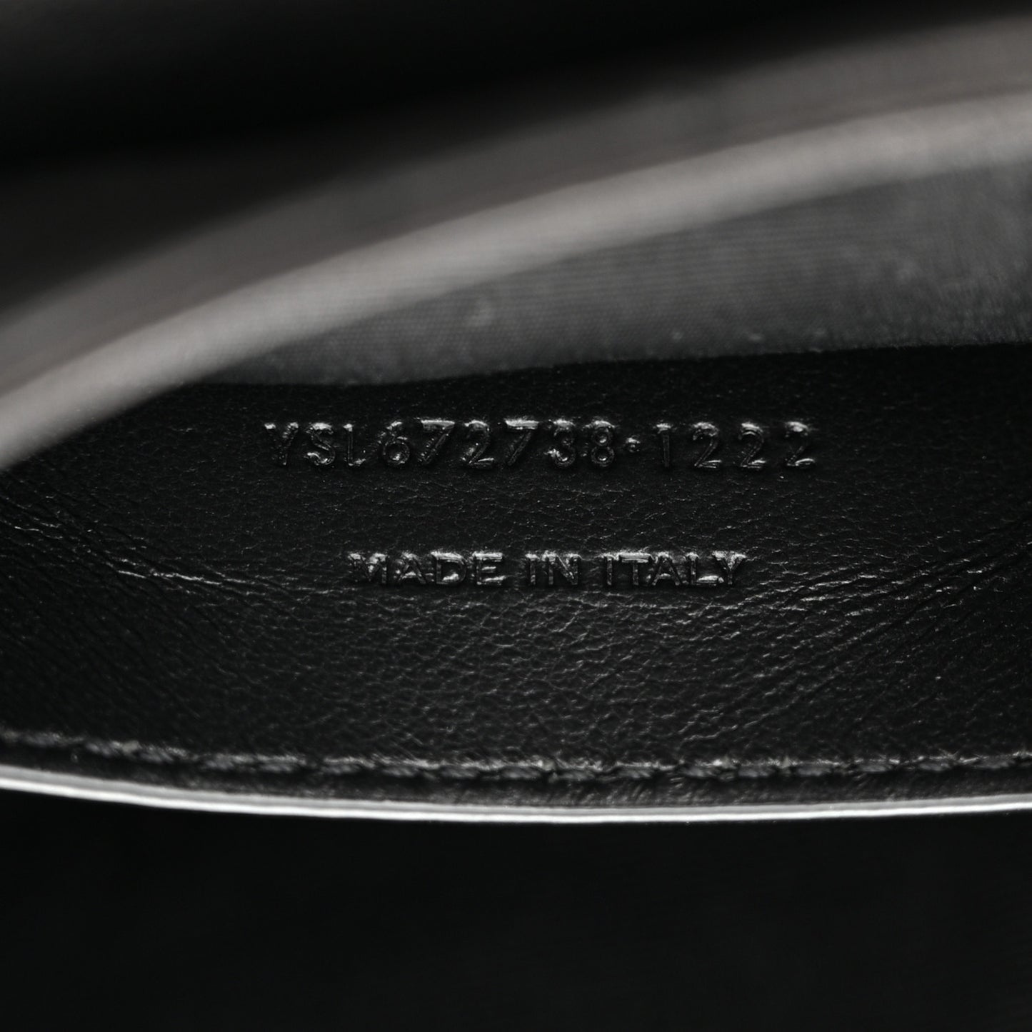 Lambskin Quilted Monogram Mini Nolita Black