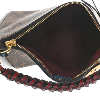 Louis Vuitton Monogram Beaubourg Hobo Mini Bordeaux Red Peach Safran Blue Jean Blue 6 of 10