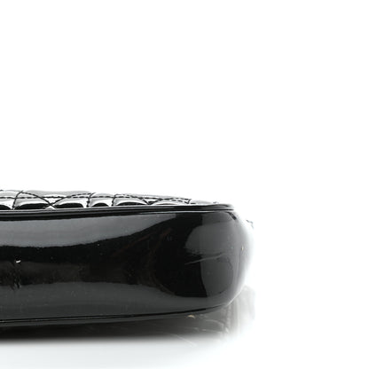 Christian Dior Patent Cannage Chain Pouch Black 10 of 10