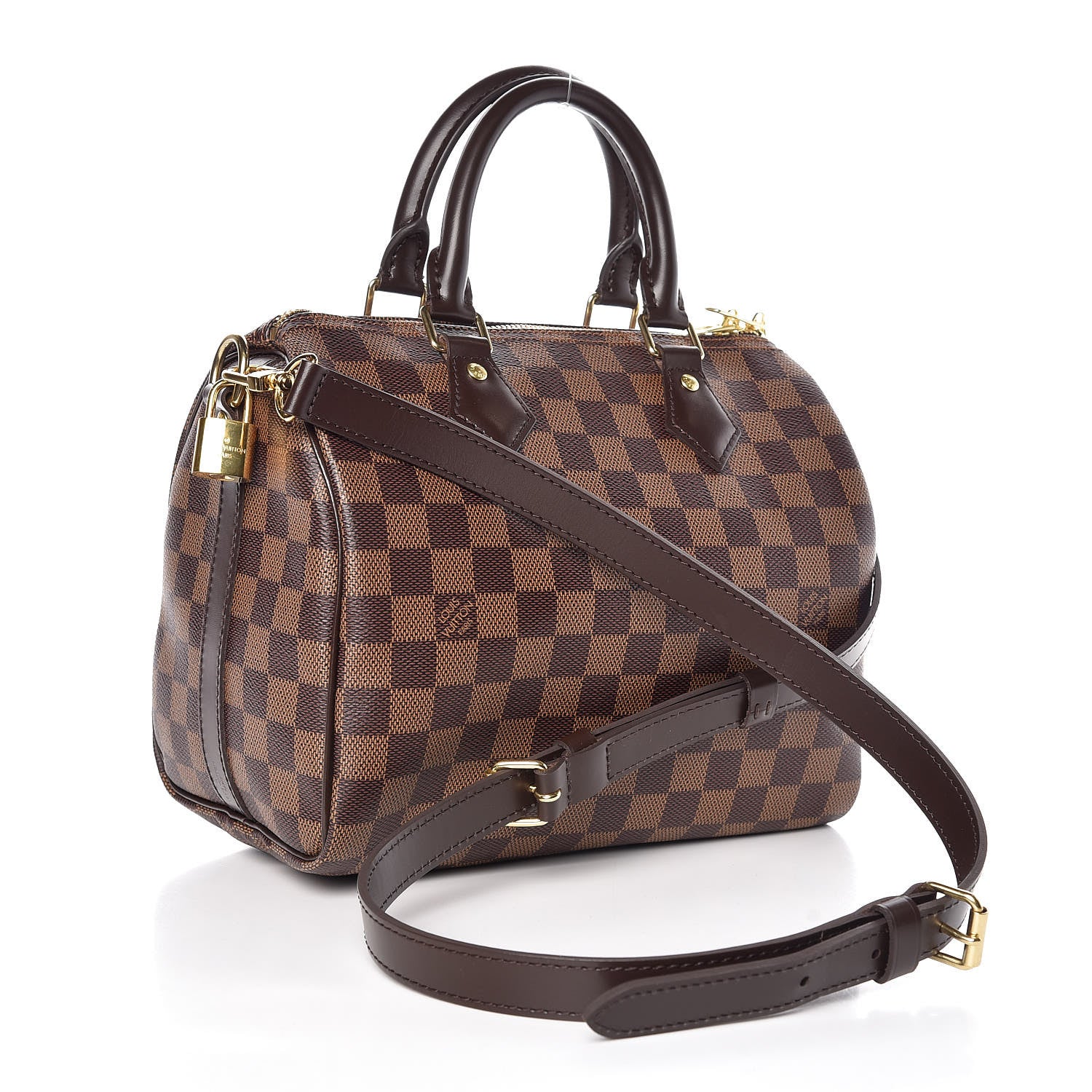Louis Vuitton Damier Ebene Speedy Bandouliere 25 4 of 12