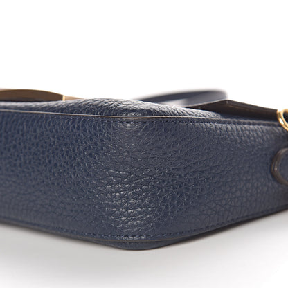 Fendi Cuoio Romano Mini Baguette Indaco 6 of 10