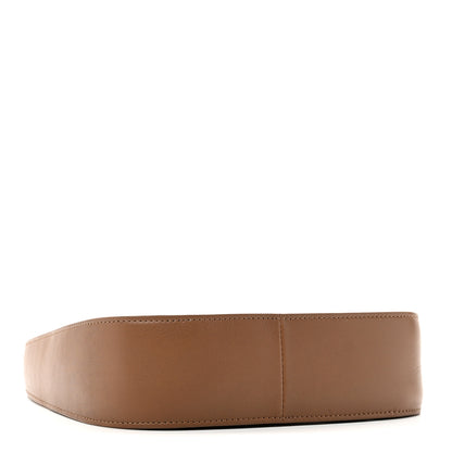 The Row Smooth Calfskin Half Moon Shoulder Bag Chestnut 4 of 9