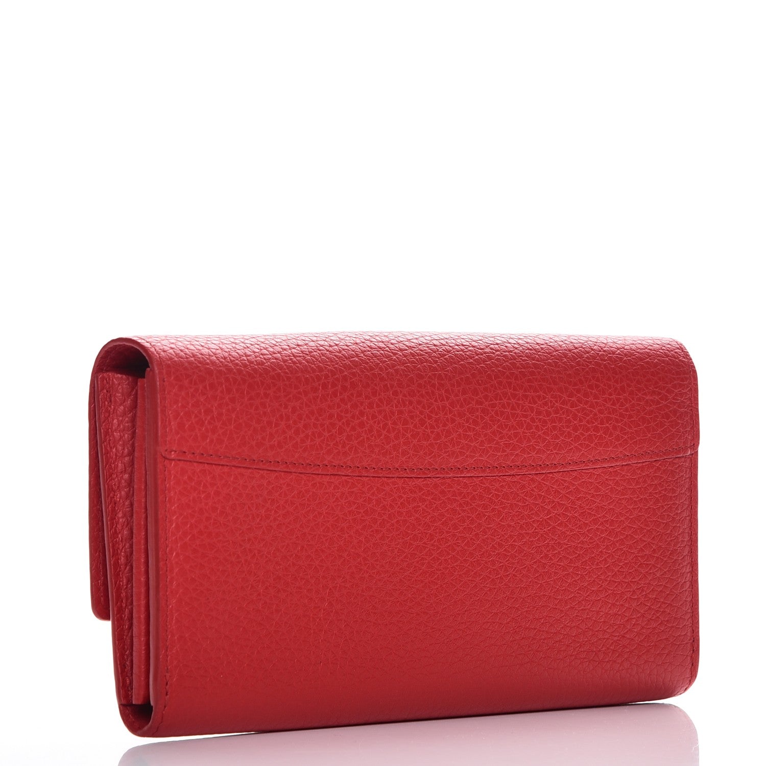 Louis Vuitton Taurillon Capucines Wallet Rubis 3 of 8