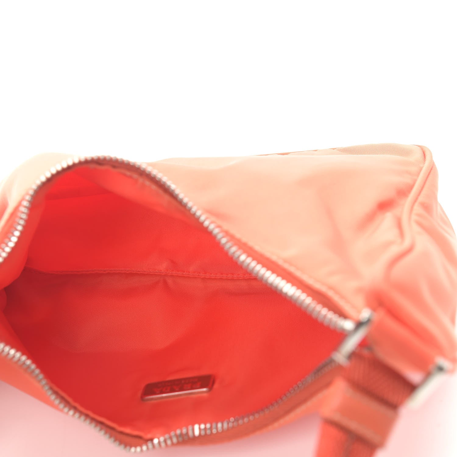 Prada Tessuto Nylon Sport Shoulder Bag Arancio 5 of 12