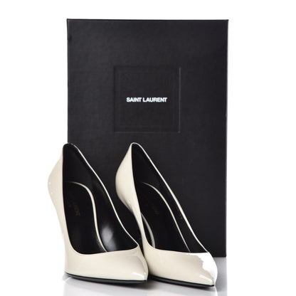 Saint Laurent Patent Opyum 85 Pumps 39 Neutro 10 of 10