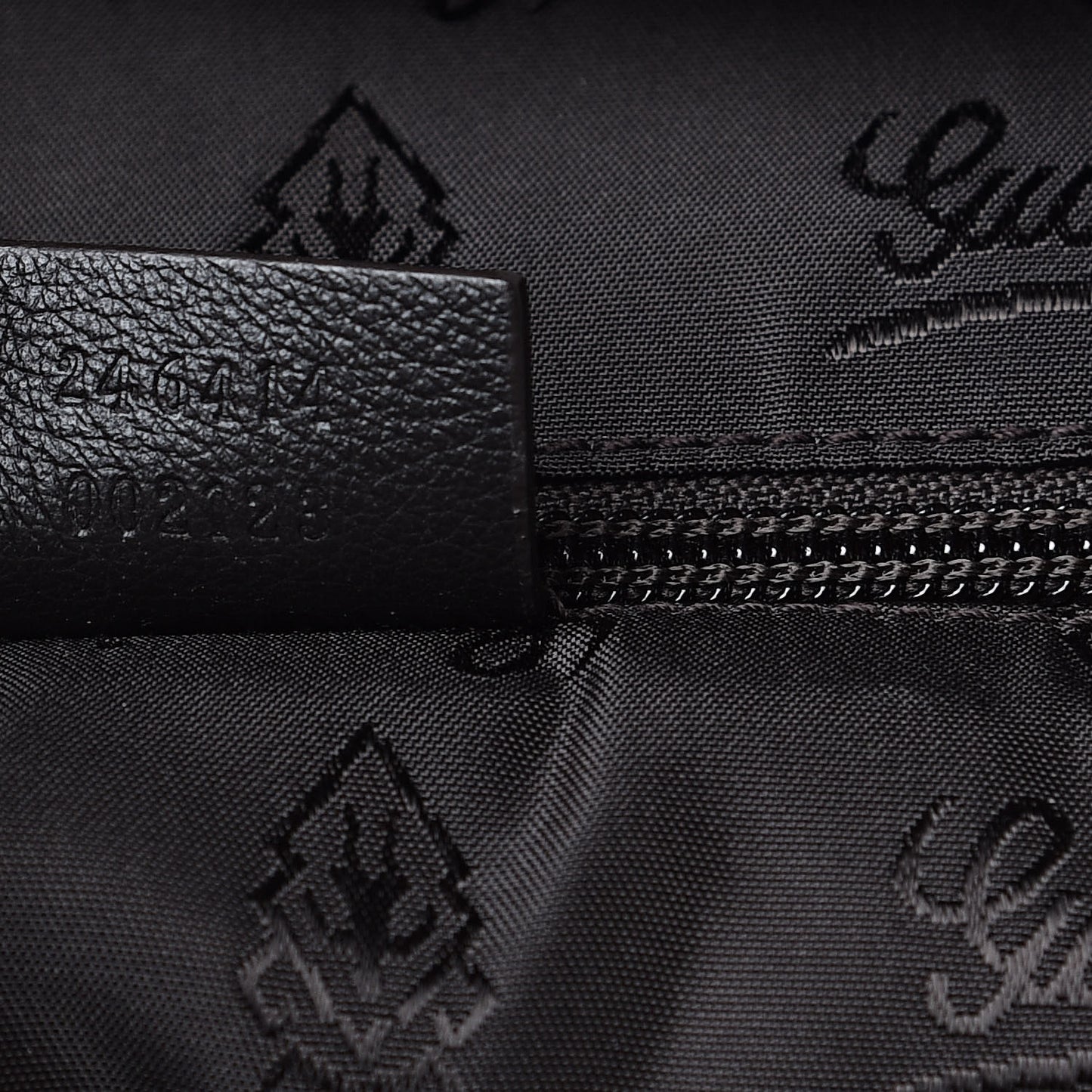 Guccissima Medium Classic Backpack Dark Brown