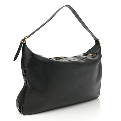 Celine Supple Calfskin Large Romy Shoulder Bag Black 3 of 10