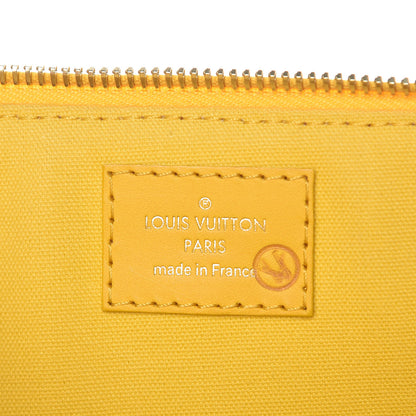 Louis Vuitton Damier Couleurs Kit Clutch Mimosa 6 of 12