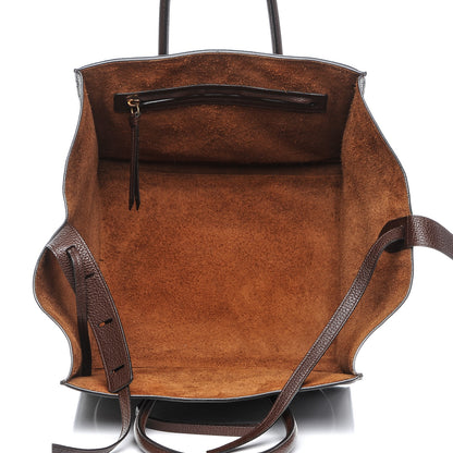 Celine Shiny Grained Calfskin Medium Phantom Luggage Brown 5 of 7