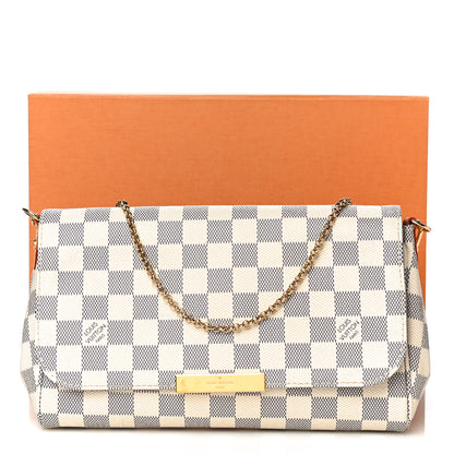 Louis Vuitton Damier Azur Favorite MM 15 of 15