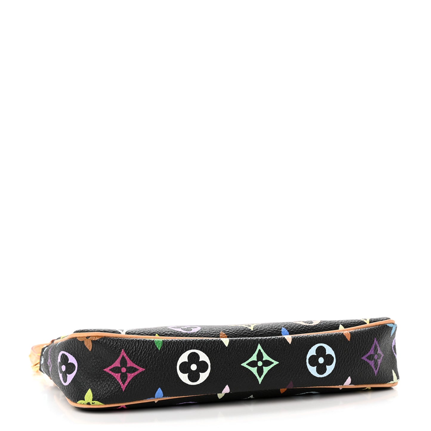 Monogram Multicolor Pochette Accessories Black