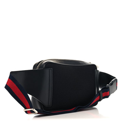 Gucci Soft GG Supreme Monogram Web Belt Bag Black Grey 3 of 11