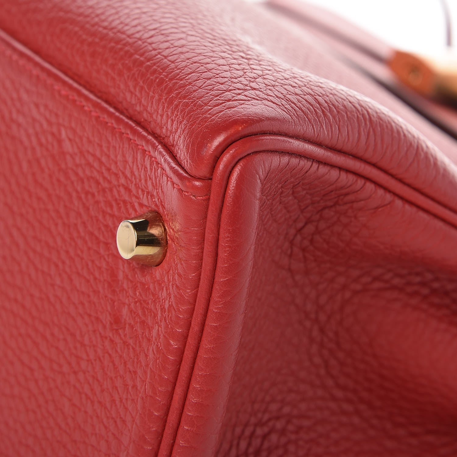 Hermes Taurillon Clemence Kelly Retourne 32 Rouge Casaque 13 of 14