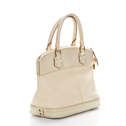 Louis Vuitton Suhali Lockit PM White 3 of 7